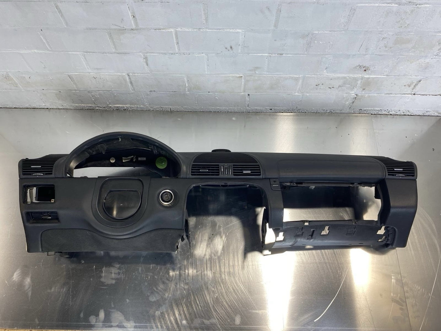 Mercedes W215 CL Leder Armaturenbrett Cockpit 2156800187 schwarz