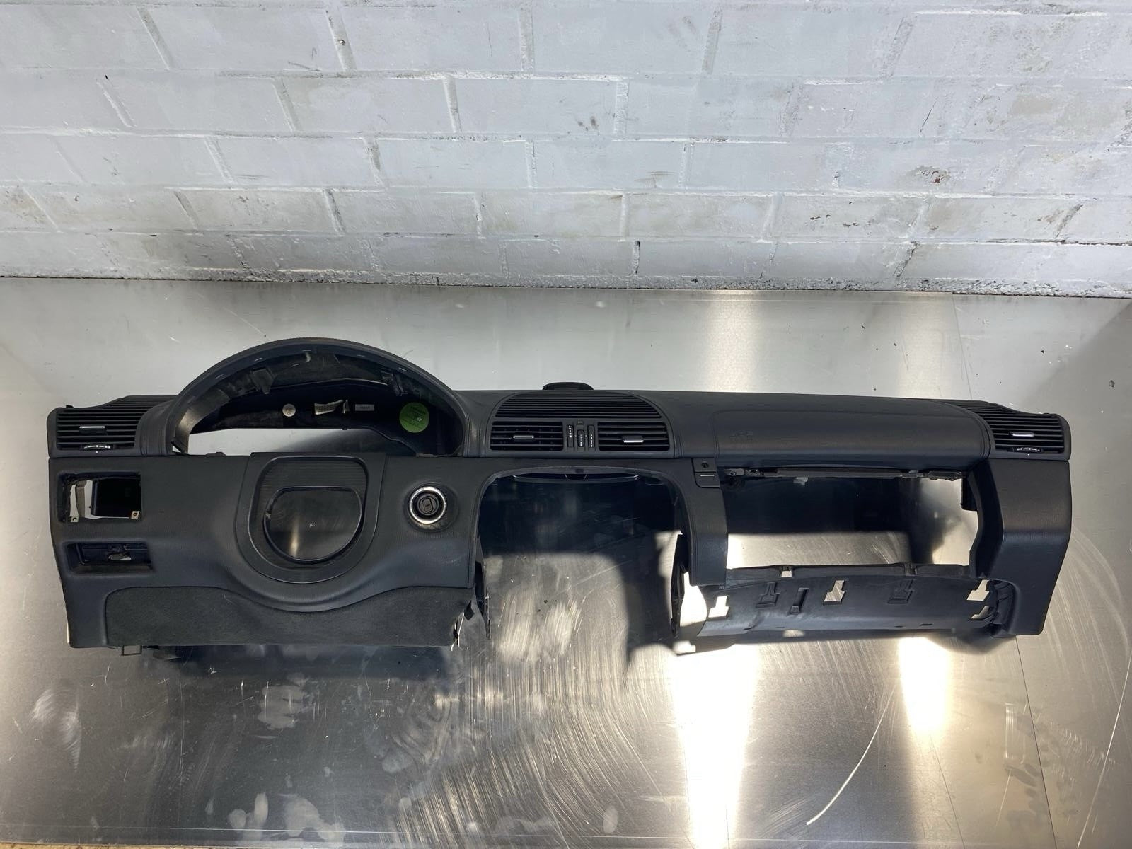 Mercedes W215 CL Leder Armaturenbrett Cockpit 2156800187 schwarz