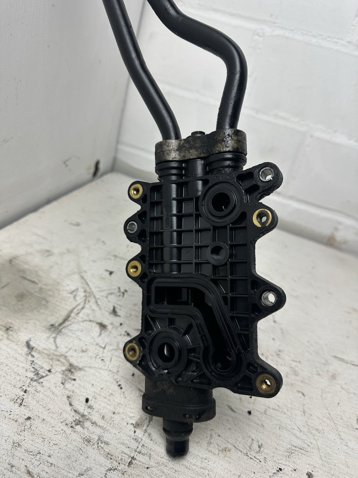BMW 7er 5er 3er X5  Ölkühler Ölkühlerleitung Wärmetauscher 7800479 -- M57 306D3