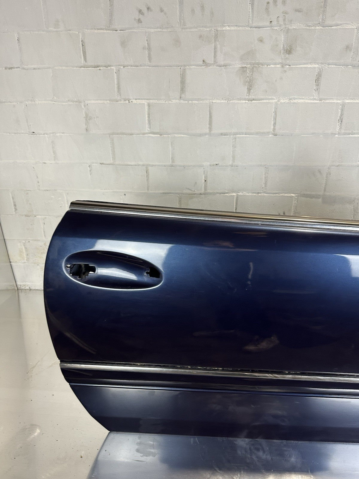 Mercedes Benz MB W215 CL Tür Rechts Azuritblau 2157200205 Original