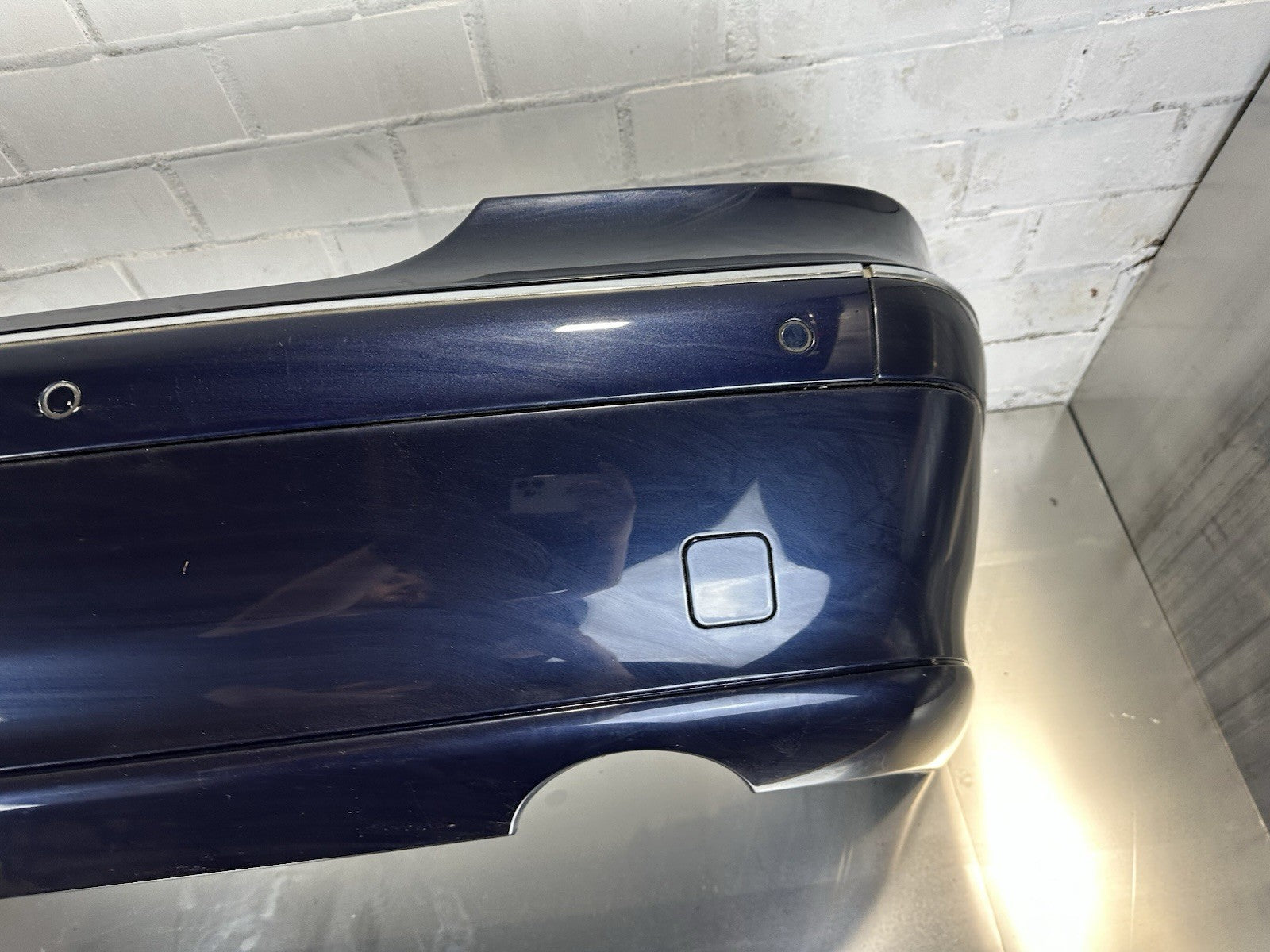 Mercedes W215 CL500 Heckschürze Stoßstange Hinten mit PDC Azuritblau