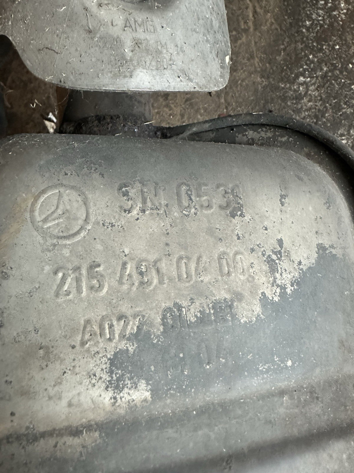 Mercedes C215 CL500 Endtopf A2154910500 A2154910400
