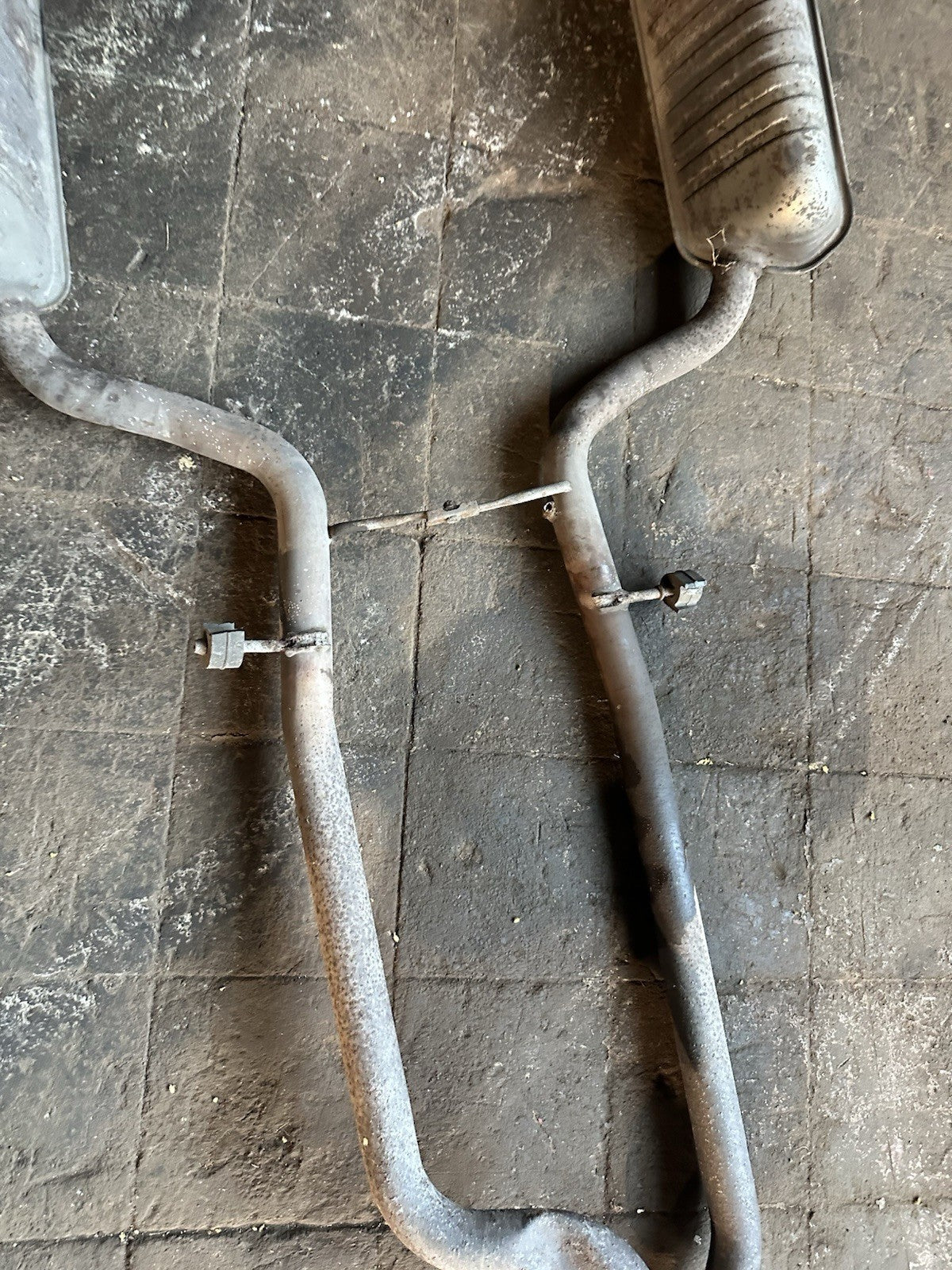 Mercedes C215 CL500 Endtopf A2154910500 A2154910400