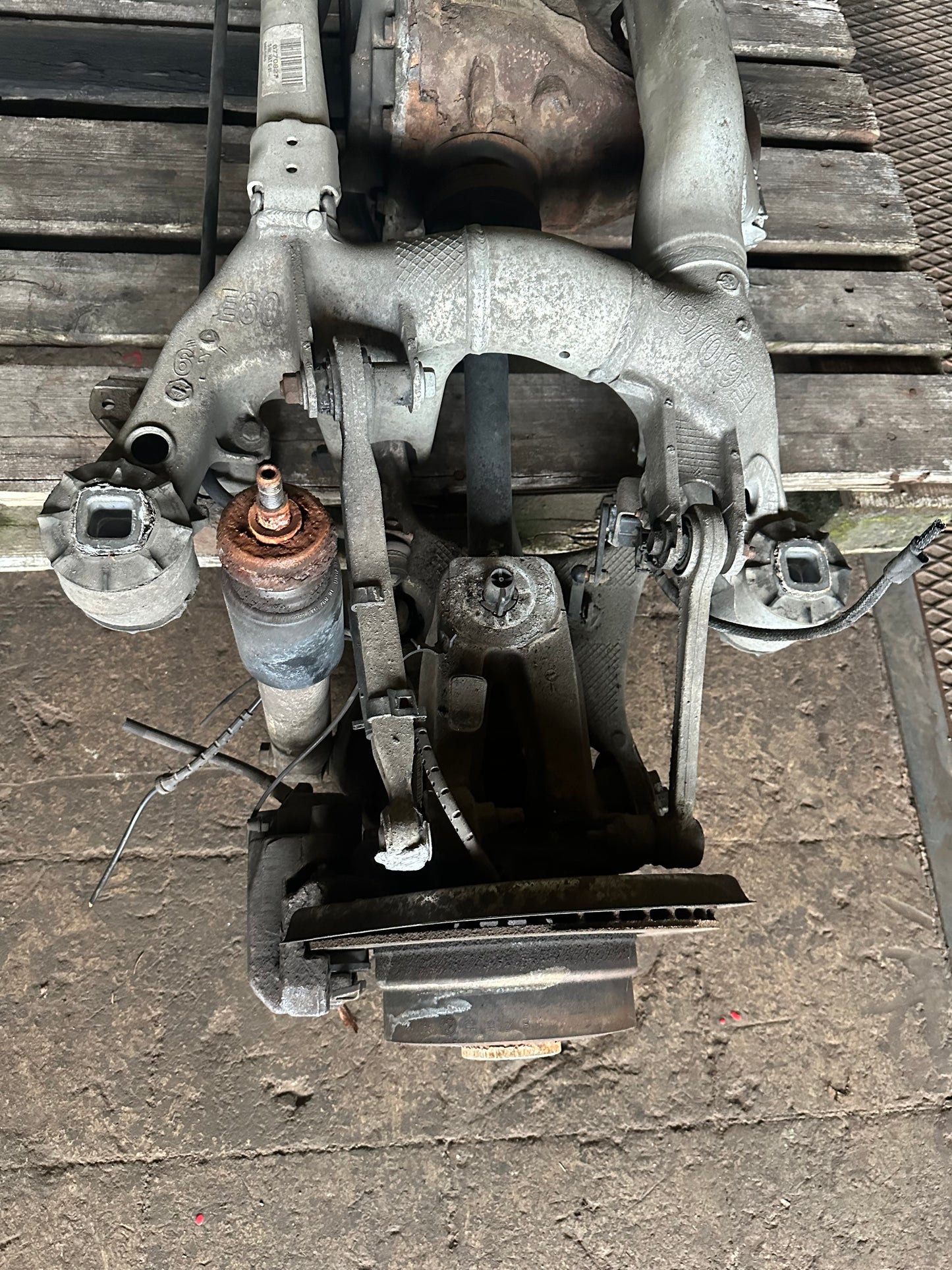 BMW E61 530XD – Hinterachse komplett mit Differential – 2,65 Übersetzung | 7542515 / 33107542515 / 6770827
