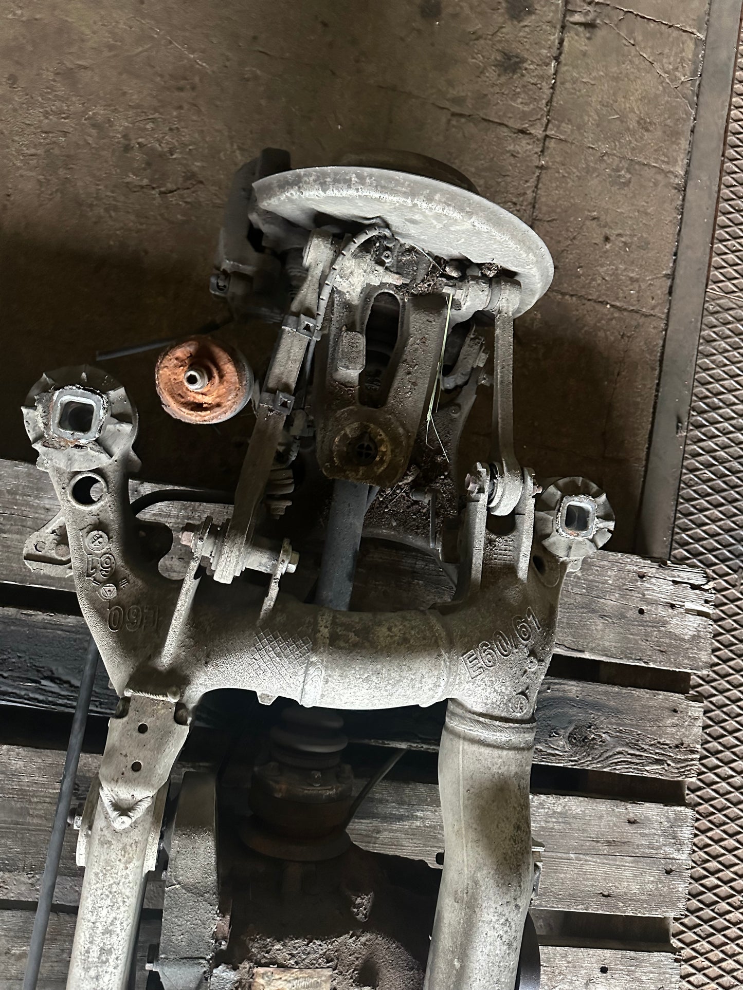 BMW E61 530XD – Hinterachse komplett mit Differential – 2,65 Übersetzung | 7542515 / 33107542515 / 6770827