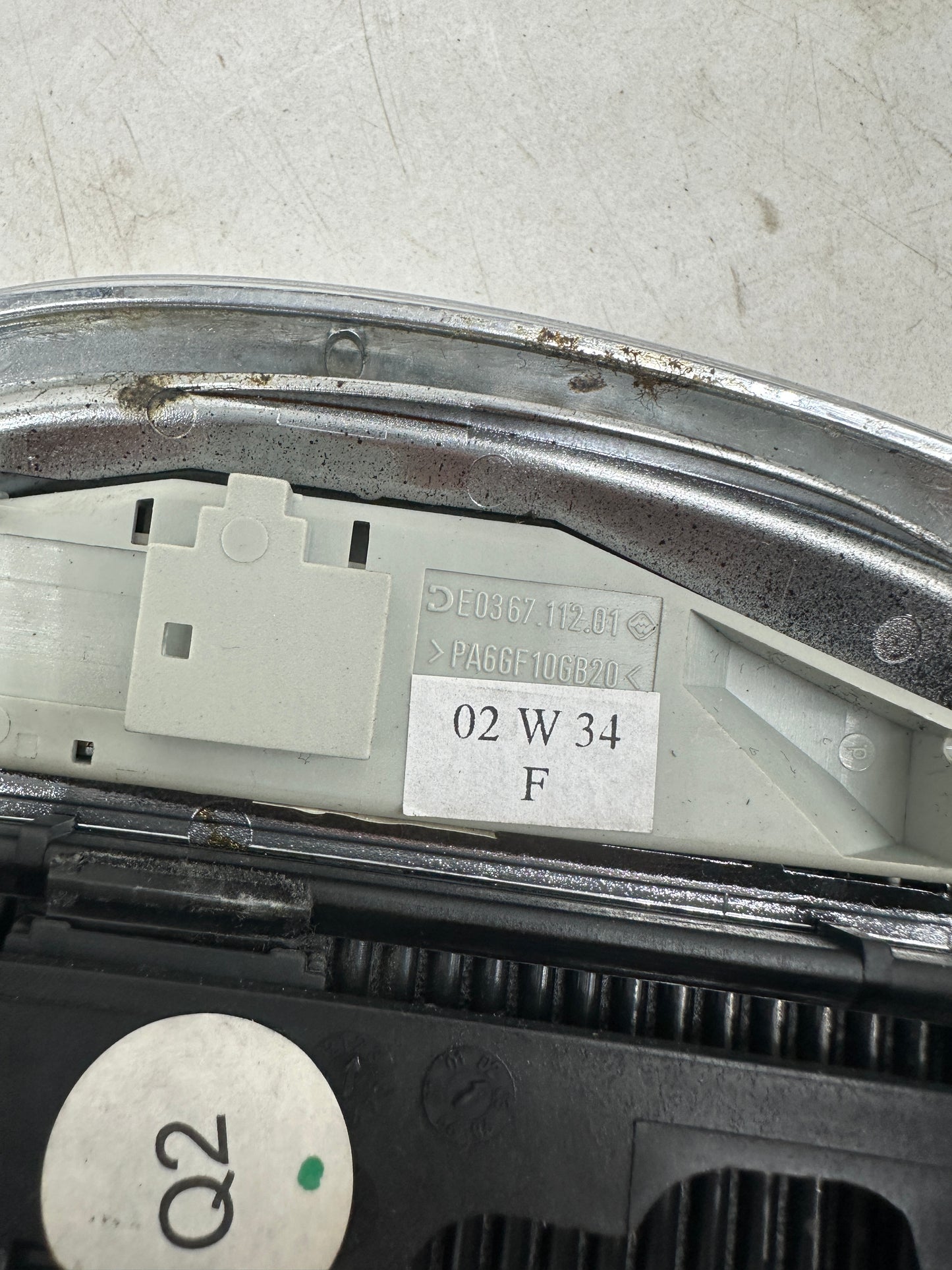 A2152601296 Mercedes-Benz S-Coupe CL C215 Schaltkulisse Blende / Abdeckung